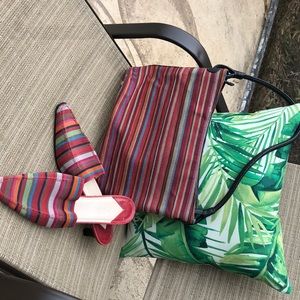 Talbot’s Matching Kitten Heels and Bag